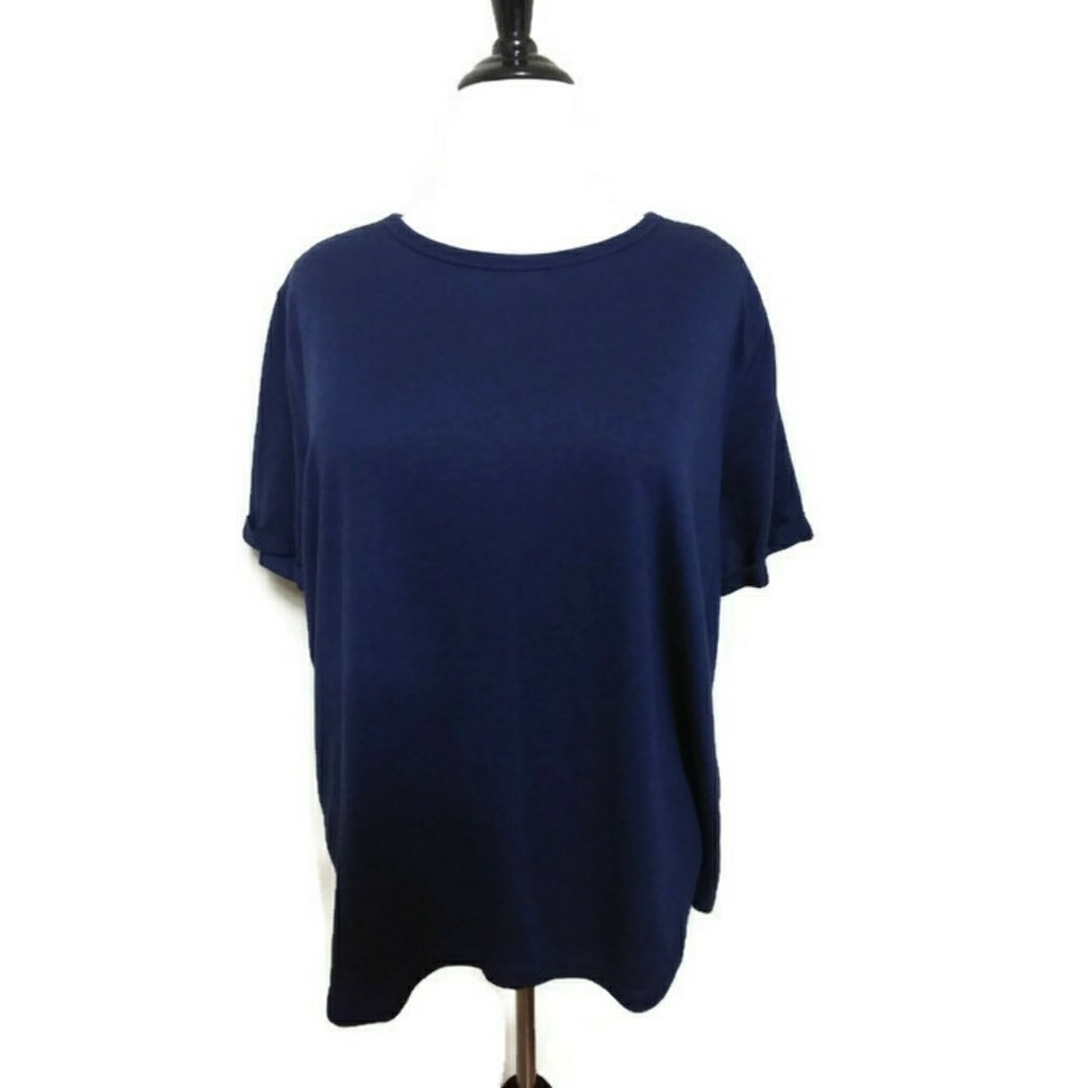 Old Navy Sweat T Shirt in Navy